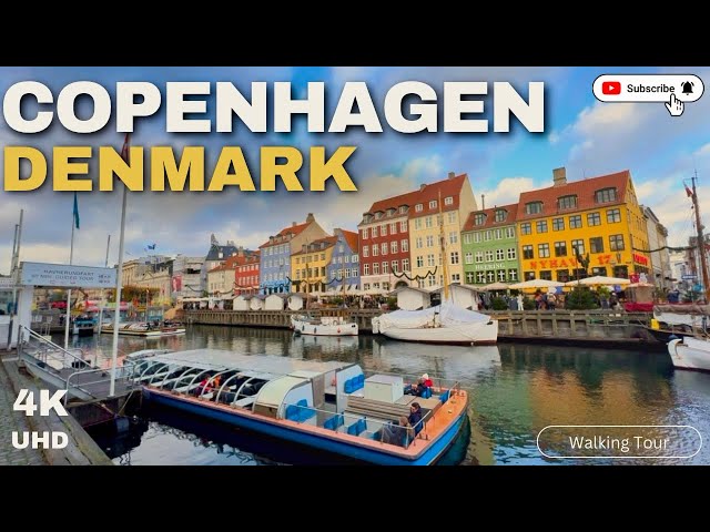 4K Walking Tour of Copenhagen at Christmas | Tivoli Garden | Nyhavn  and Christmas Markets