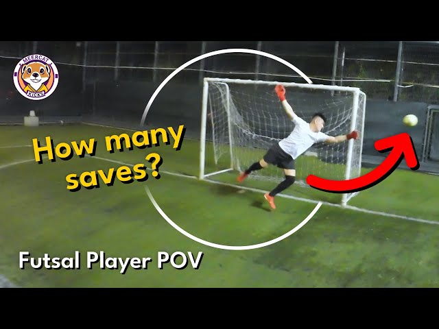 I KICKED On The White Team & It Was A GOALKEEPING Masterclass | Football Skills | ⚪ 5v5 Futsal POV