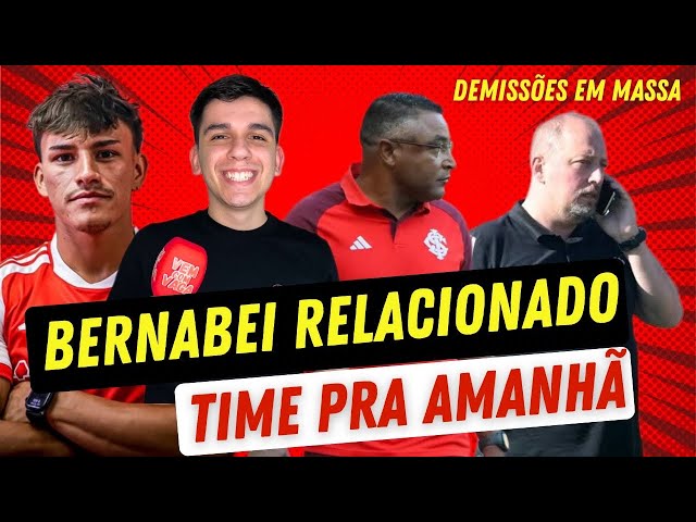 INTER COM NOVIDADE! | BERNABEI DE VOLTA? | DEMISSÕES EM MASSA NO BEIRA-RIO