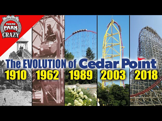 The Evolution of Cedar Point's Roller Coasters