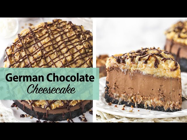 German Chocolate Cheesecake