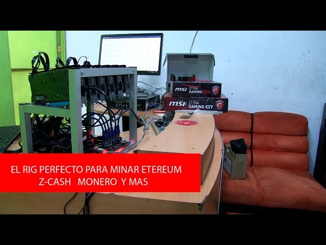 COMO ARMAR UN RIG PARA MINAR ETHEREUM  ZCASH MONERO  CON 6 RX 480