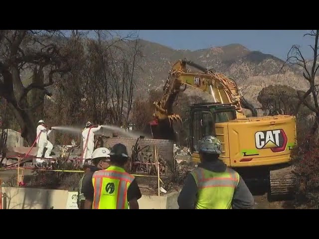 Eaton Fire: Debris removal at 'unprecedented  speed'