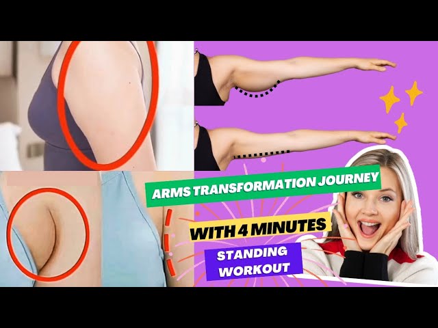 4 Min Arm Blitz: Transform Your Arms Fast | Saggy Arms | Reduce Arm Fat #exercise #slimarms