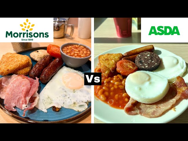 Morrisons Breakfast Vs ASDA Breakfast - Who Wins?