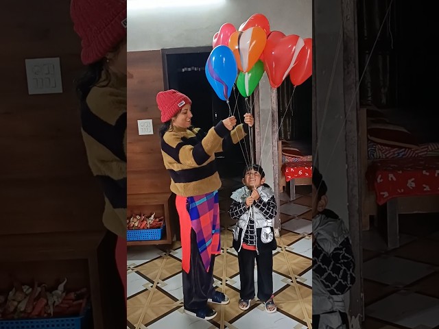 balloons gas balloon mom ne diye mujha surprise #balloon #ytshorts #video #youtubeshorts  #trending