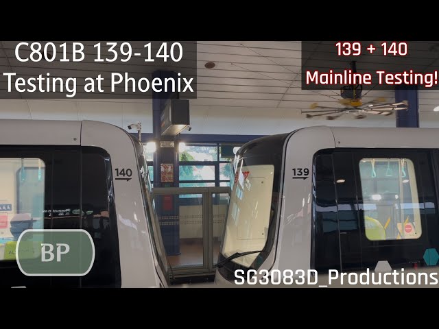 [SMRT][139 MAINLINE TESTING?!] ALS C801B [139-140] - Testing at BP5 Phoenix (DNB)(BPLRT)