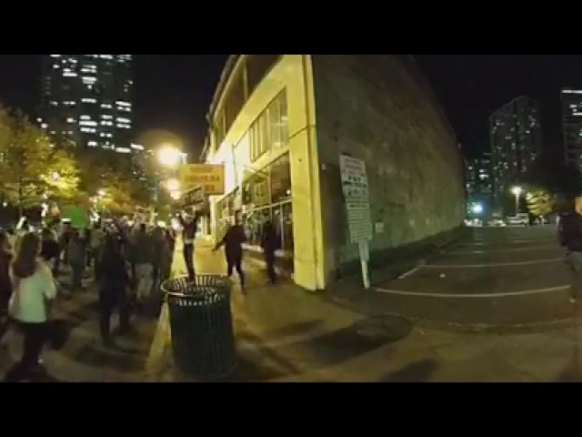 Virtual Reality Anti-Trump Protest Atlanta