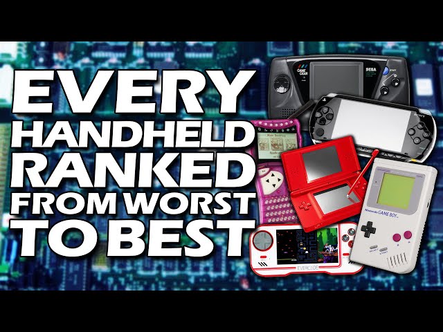 Every Handheld Console Ranked From WORST To BEST