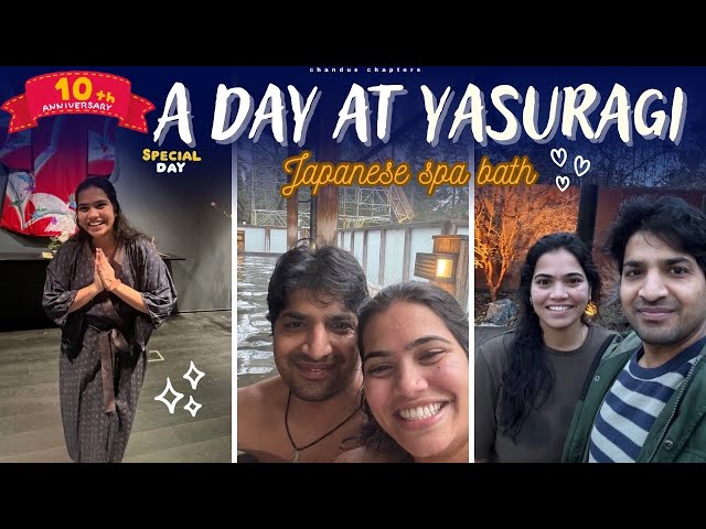 Japanese Spa at Yasuragi|A Must Try for Couples❤️🥰 #10thanniversary Special|Outdoor pool|Salt Sauna