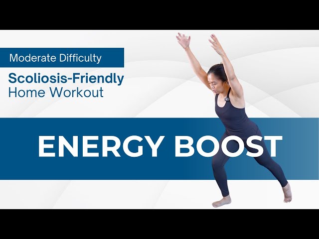 BOOST YOUR ENERGY! Low-Impact, No Jumping | Scoliosis-Friendly Workouts