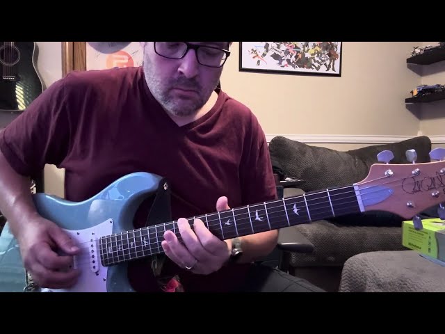 PRS SE Silver Sky Super Strat Play Thru (no talking)