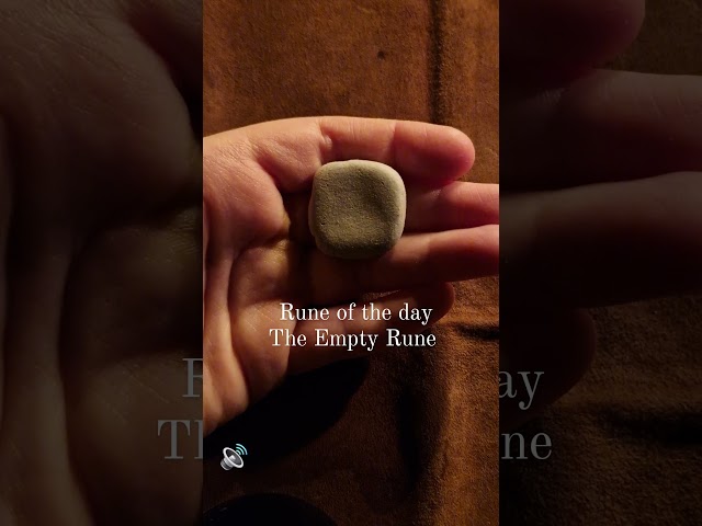 Rune of the day ✨ the Empty Rune