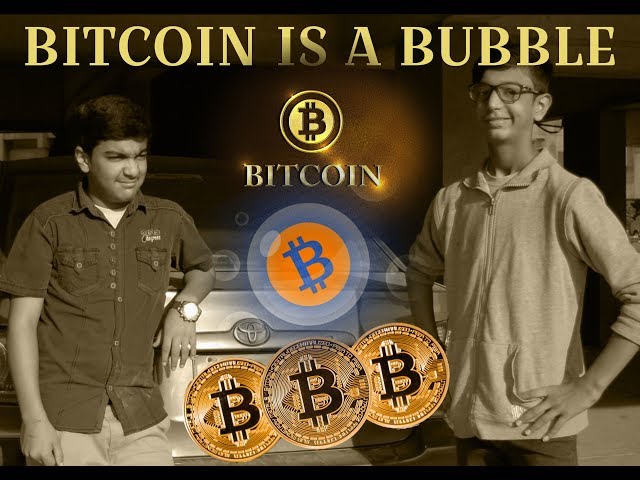 BITCOIN - CRYPTOCURRENCIES its a bubble