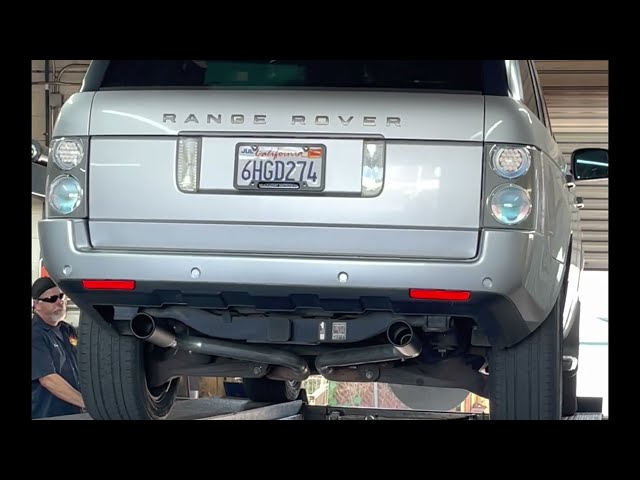 Range Rover Muffler Delete V8 - California