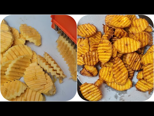 Design and fry your plantains like a pro