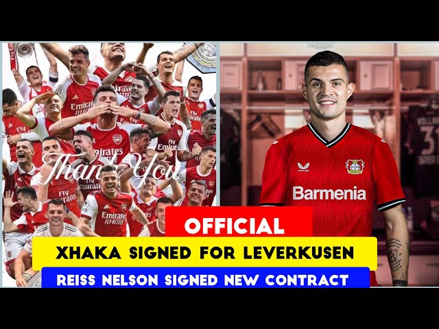 Mikel Arteta and Edu reactions on Granit xhaka signing for Leverkusen