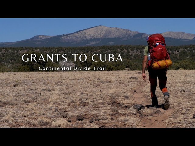 Hiking From Grants to Cuba on CDT | #newmexico #backpacking