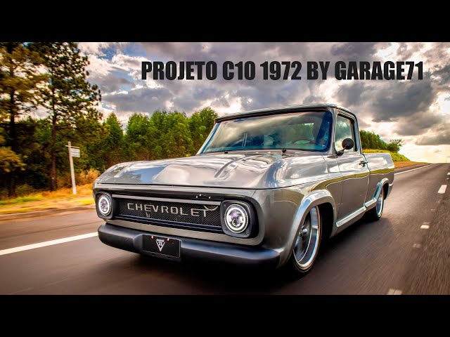 PROJETO C10 1972 MOTOR GM 350 V8 LT1 BI TURBO - BY GARAGE 71