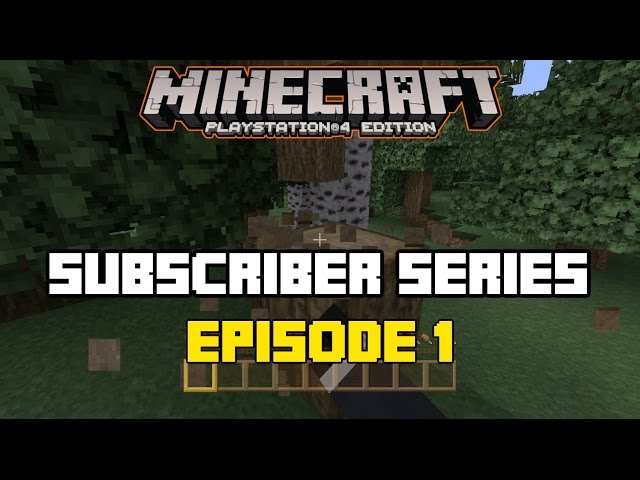 [PS4] So it Begins! | Subscriber Let's Play | Ep.1 | Minecraft PS4