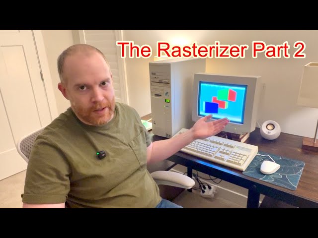 Programming a rasterizer in C on my 486 PC - Part 2