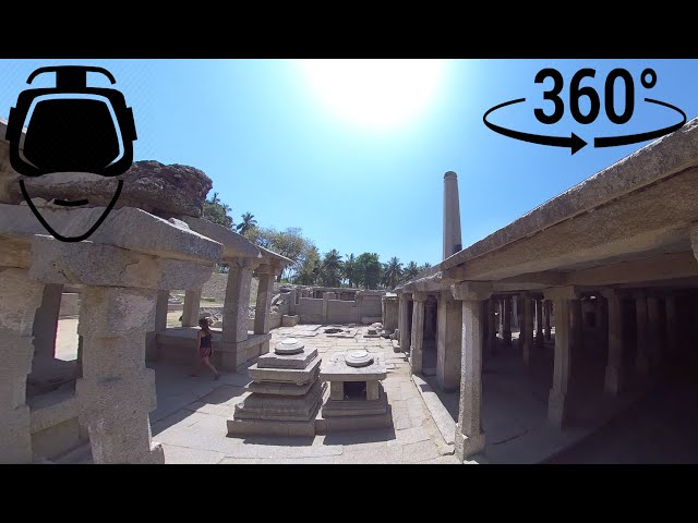 Pathaleshwara Underground Temple Ruins | Hampi | Karnataka, India, 360° VR