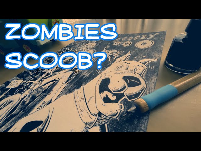 I Draw Scooby Doo and Shaggy as ZOMBIES!