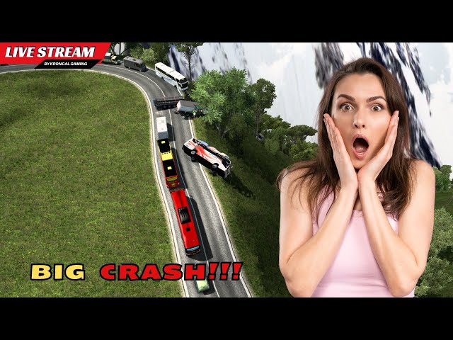 Epic Bus Crash Moments - Euro Truck Simulator 2