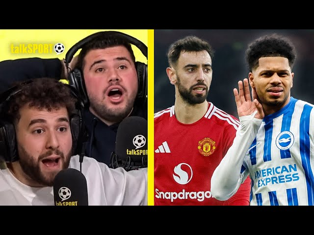 "That Is A Stinker!" LIVE GOAL REACTION As Brighton Beat Man United At Old Trafford AGAIN!