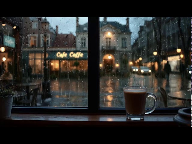 ☕Rainy Days Café: Piano Lullabies for Sleep 🌧️