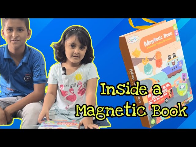 Magnetic Book | Kids Toy Review | Episode 3