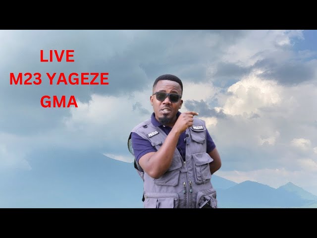 LIVE:M23 IFASHE IKIBUGA Cy’INDEGE CYA GOMA