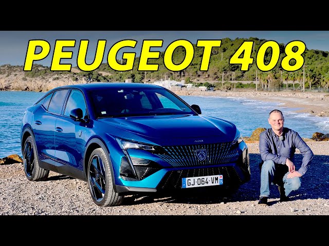 Завораживающий новый Peugeot 408 GT: Тест-драйв и обзор гибридного кроссовера!