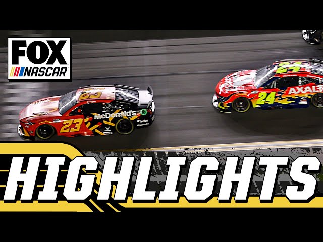 NASCAR Cup Series: 2025 Duel at Daytona Highlights | NASCAR on FOX