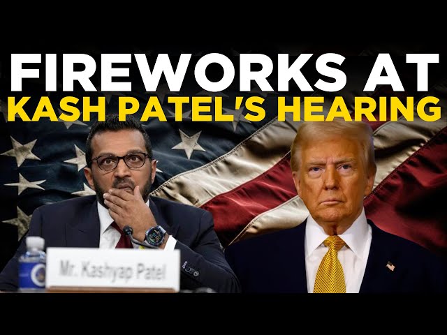 LIVE | Kash Patel Confirmation Hearing | Trump's Pick Kash Patel Face Questions On Capitol Riot LIVE