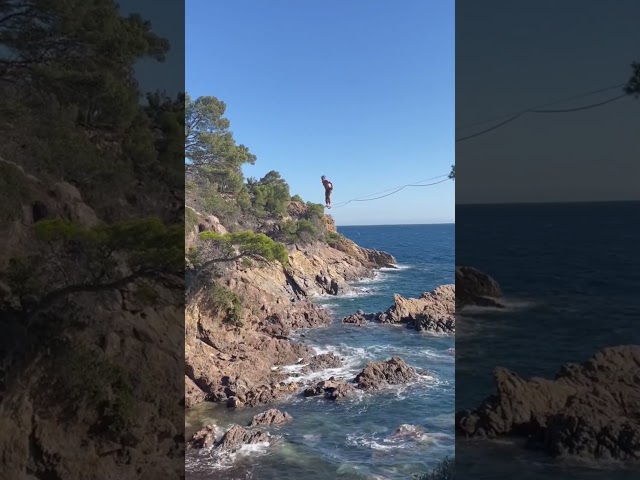 Spotted: This Guy Slayin' the Macarena on a Slackline!