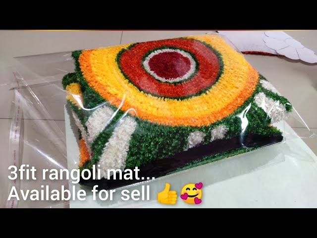 readyrangoli /trending rangoli 2024/ rangolimat design /available for sell 🥰 small