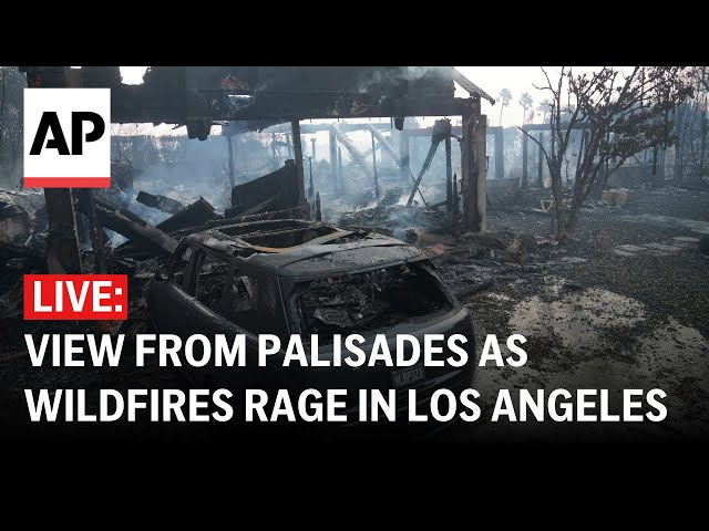 Palisades fire LIVE: Wildfires rage in the Los Angeles, California, area