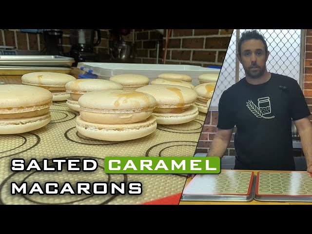 Salted Caramel Macarons Made Easy | Swiss Meringue Method Tutorial