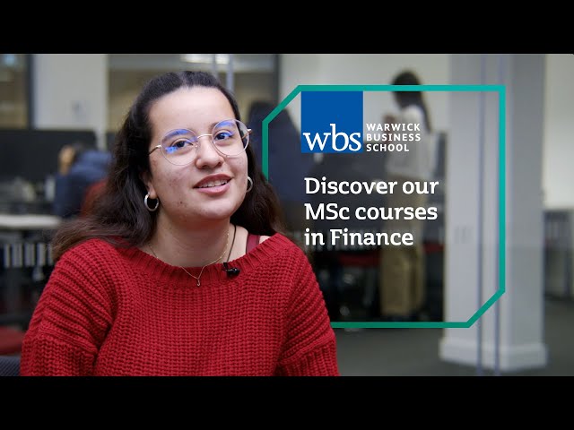 Discover our MSc courses in Finance