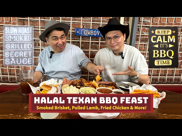 🔥BEST HALAL BBQ in Ara Damansara?! Cowboys Barbecue & Grill Review! 🍖