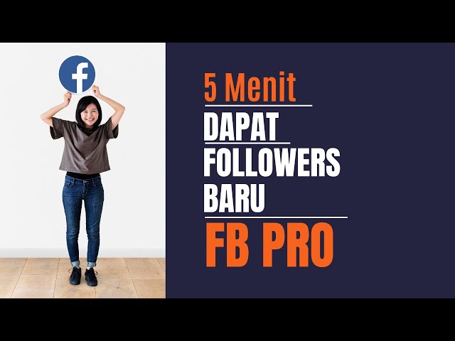 Cara Cepat Dapat Followers di Facebook Profesional dalam Semenit #fbpro #pemula