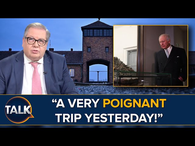 "NOT Good At Learning From History!" | King Charles Makes History Visiting Auschwitz On Anniversary