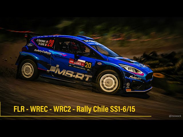 LIVE: WRC | FLR - WREC - WRC2 - Rally Chile SS1-6/15 | Onboard