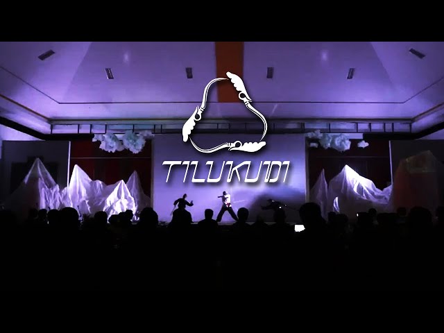 TiluKudi Live Performance | Pencak Silat Animasi keren | Video Mapping | Merpati Putih