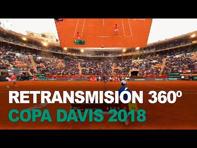 La Copa Davis en 360º | Segunda jornada España - Alemania | Dobles tenis