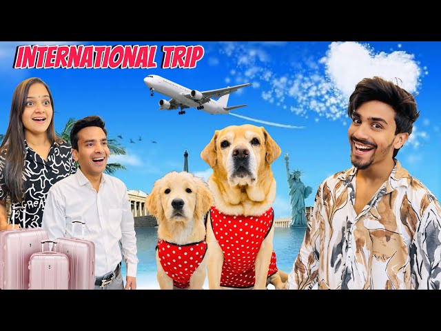 Our First International Trip | Leo or Reo Flight Se Dar Gaye | Anant Rastogi