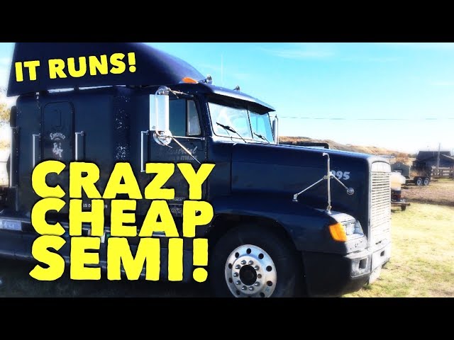 $3,000 Semi!!! Walk Around/Start Up