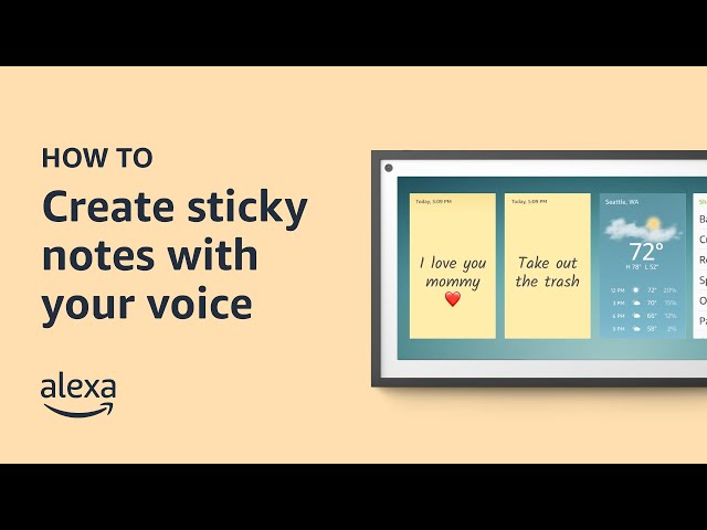 How to create sticky notes with your voice | Amazon Alexa | Tips & Tricks