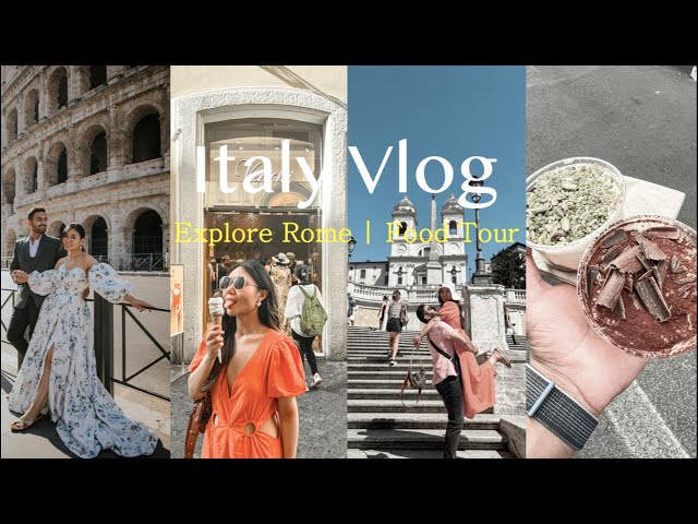 Italy Vlog | Must see & eat in Rome 🌻 義大利旅遊 | 羅馬必吃必逛景點